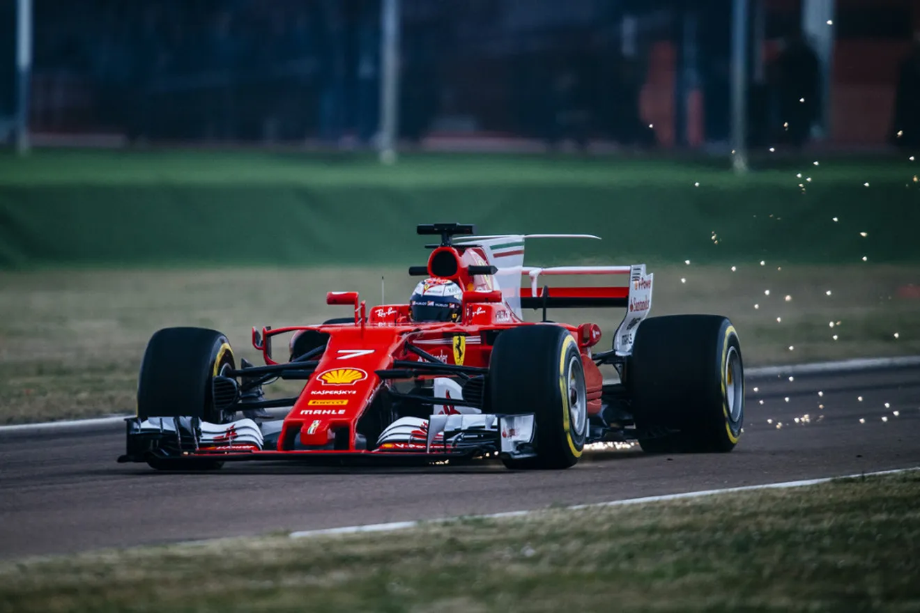 Sebastian Vettel: "El coche es un paso adelante, es fantástico de pilotar"