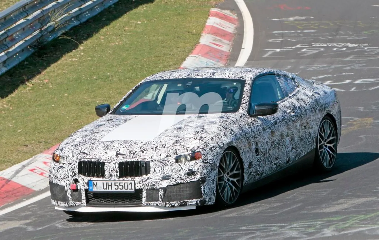 El sucesor del BMW Serie 6 prueba nuevo paquete M en Nürburgring