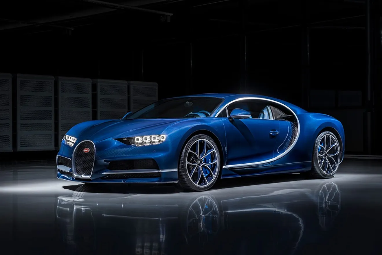 El Bugatti Chiron llega a Ginebra con la mitad de su producción vendida