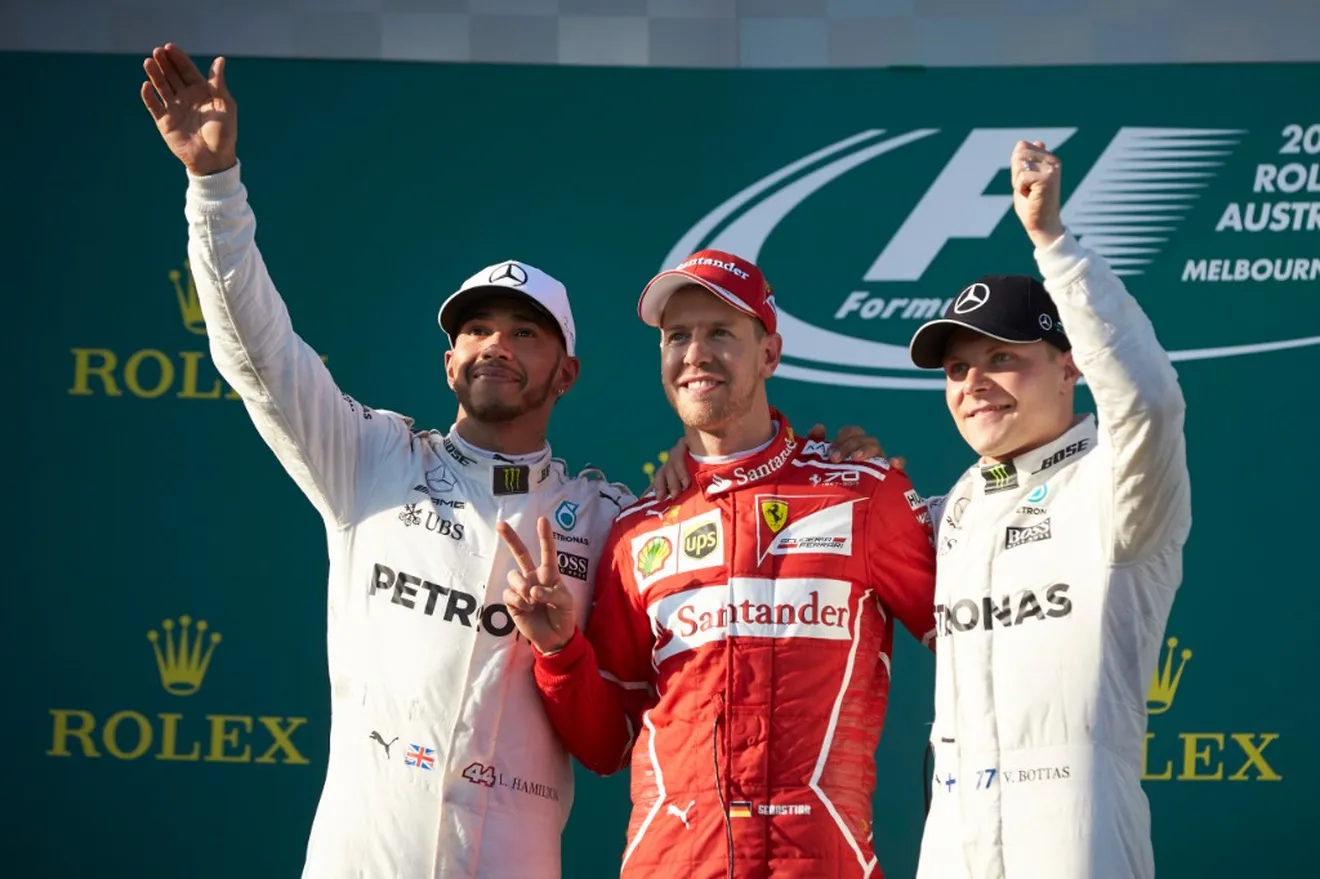 Hamilton: "Con Vettel arriba, sólo nos falta Alonso"