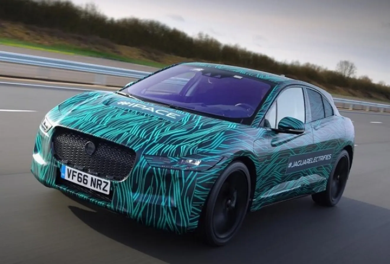 Jaguar I-Pace: la marca presenta un nuevo prototipo de pruebas