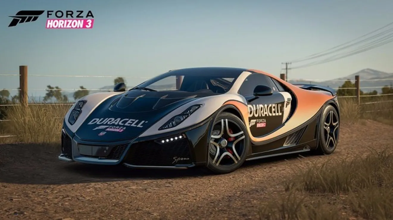 GTA Spano 2016 - Forza Horizon 3 Duracell Car Pack