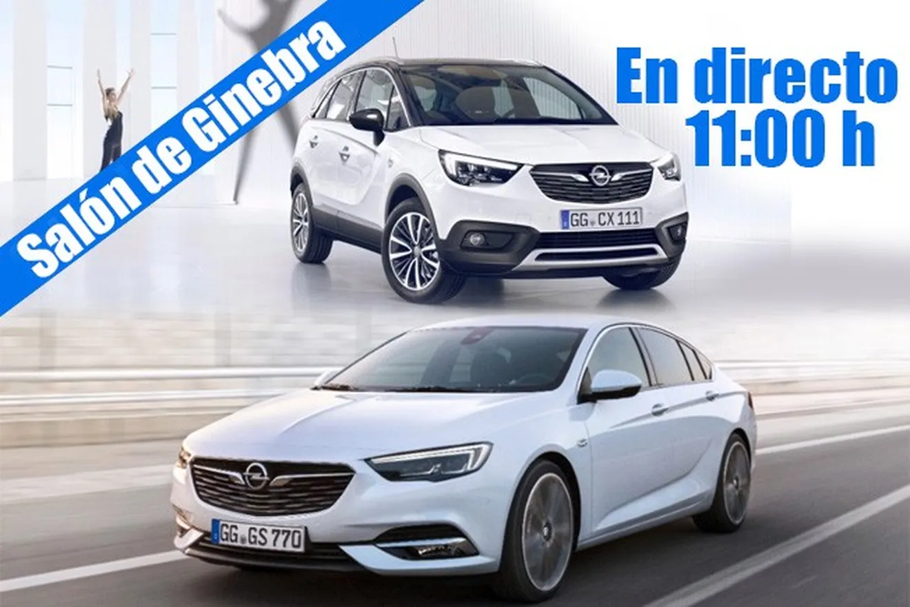 Opel - Presentación en directo en el Salón de Ginebra 2017