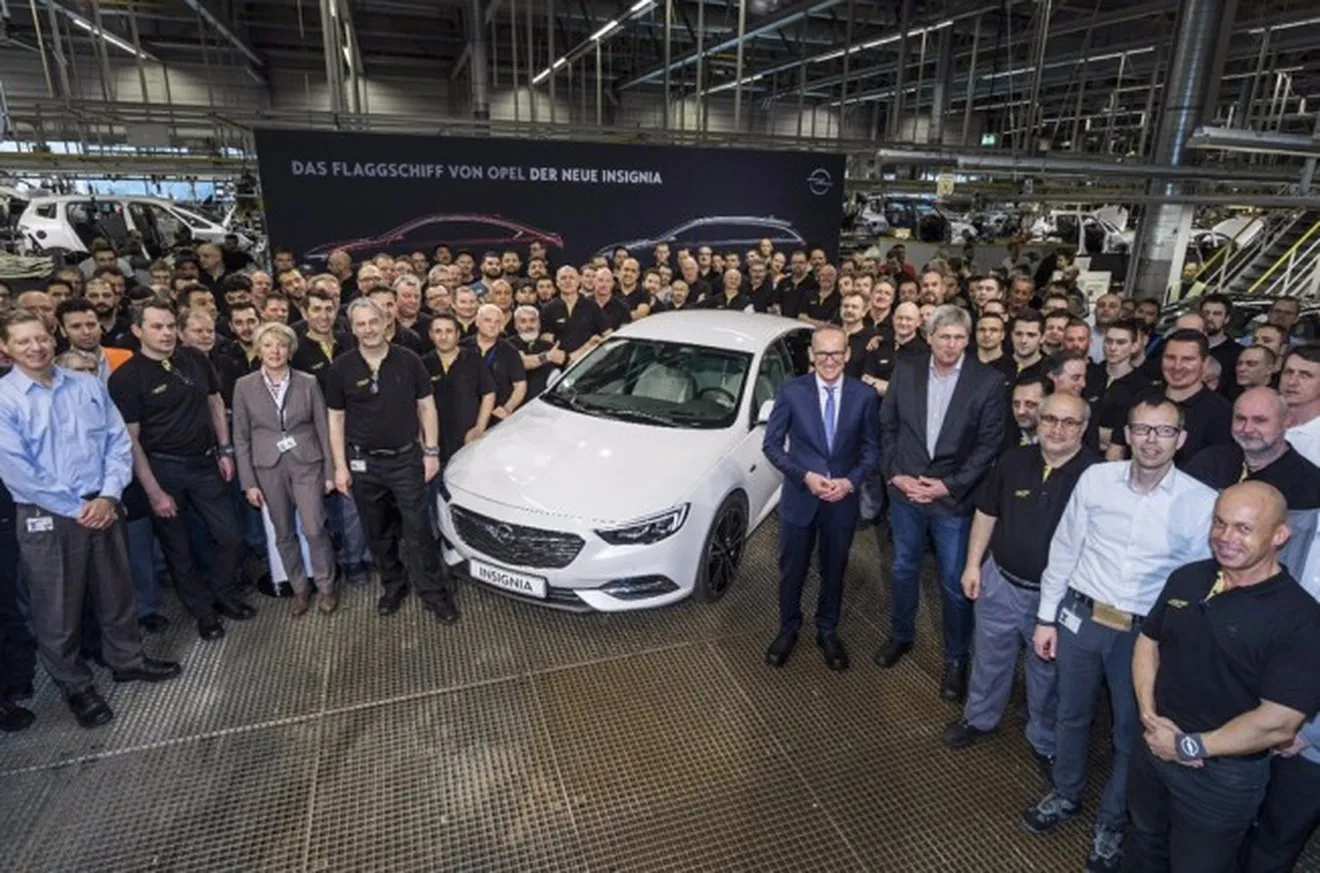 Opel Insignia Grand Sport 2017 - producción