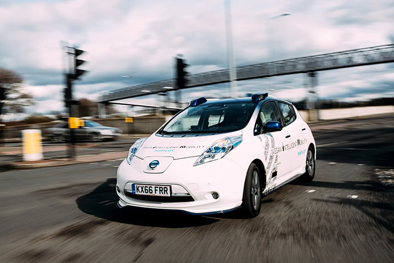 Nissan muestra su sistema de conducción autónoma en carreteras europeas