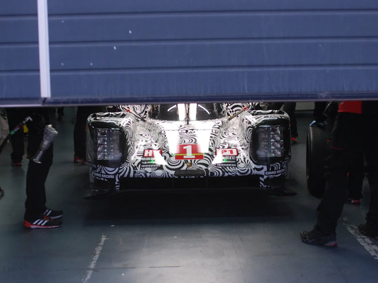 Porsche no desvela su kit aerodinámico de Silverstone