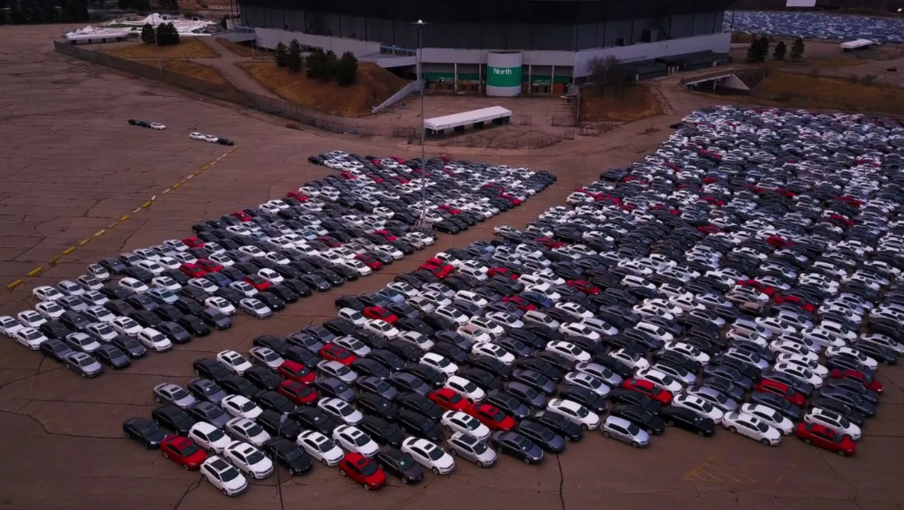 El purgatorio del Dieselgate: Donde Volkswagen almacena los TDI recomprados