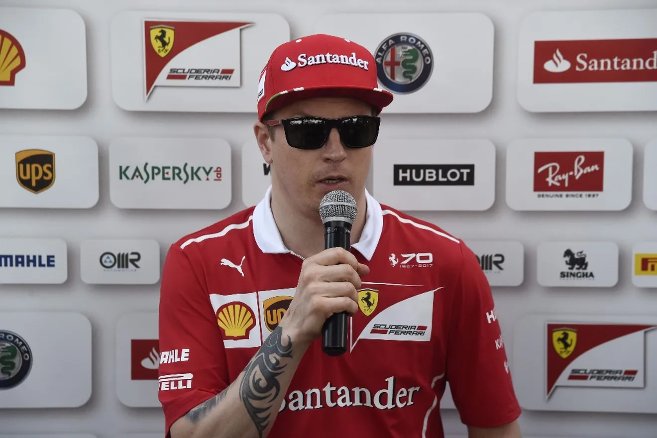 Räikkönen ve a Ferrari capaz de hacer dobletes