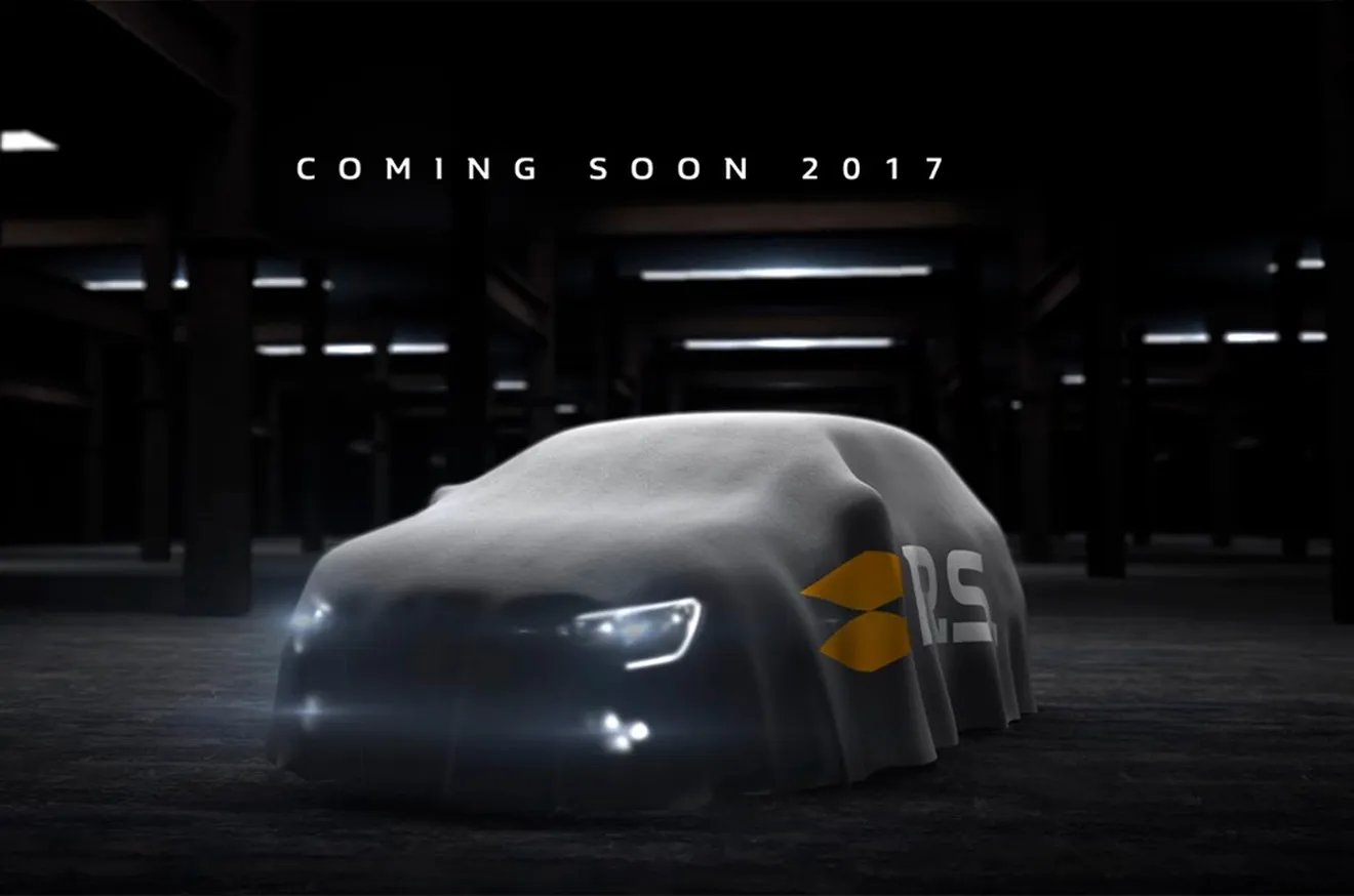 Renault Mégane RS 2018: ya tenemos el primer teaser del compacto deportivo