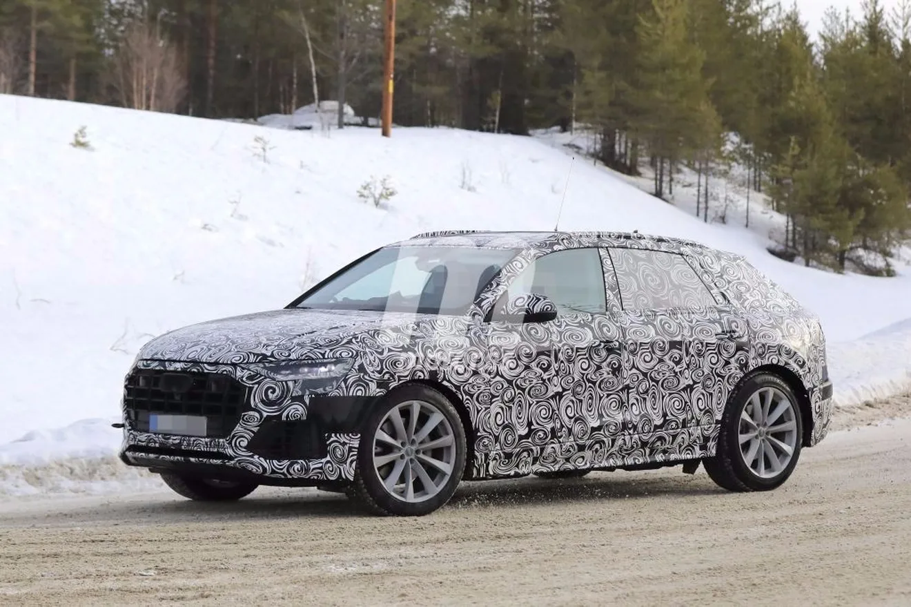 El nuevo Audi Q8 2018 en vídeo: continúa el desarrollo del nuevo SUV