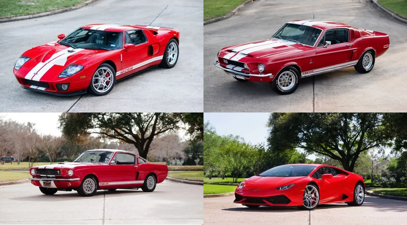 Colección Burton a subasta: un par de Lamborghini entre varios Mustang Shelby