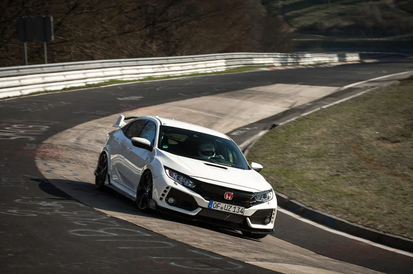 Honda Civic Type-R: nuevo récord en Nürburgring para vehículos de tracción delantera
