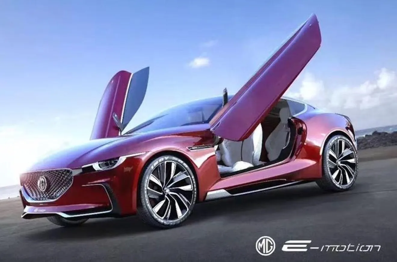 MG E-Motion Concept: desvelado el posible nuevo deportivo eléctrico de MG