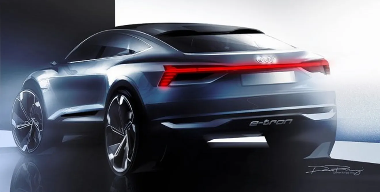 Audi e-tron Sportback Concept - boceto