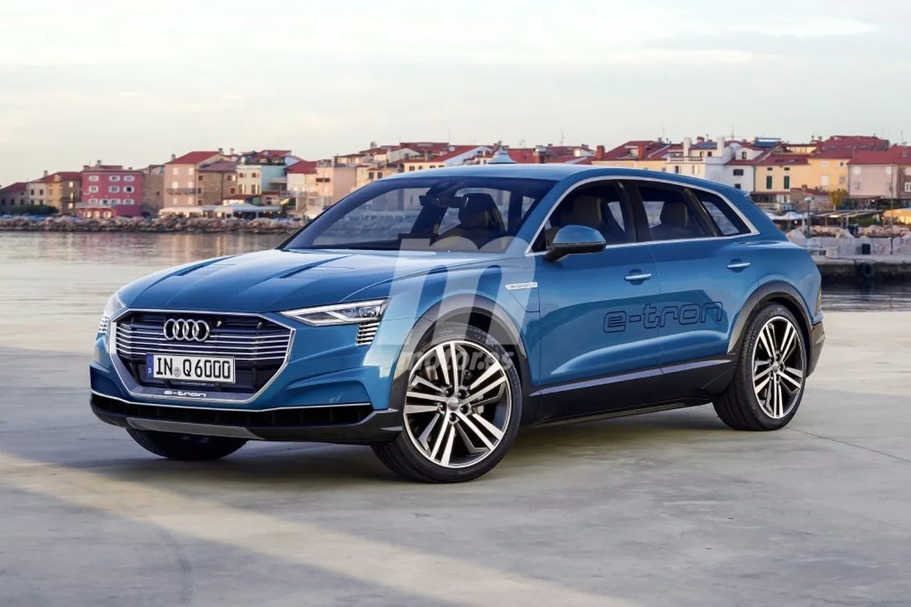 Audi e-tron quattro: así será el primer SUV eléctrico de la marca de los cuatro aros
