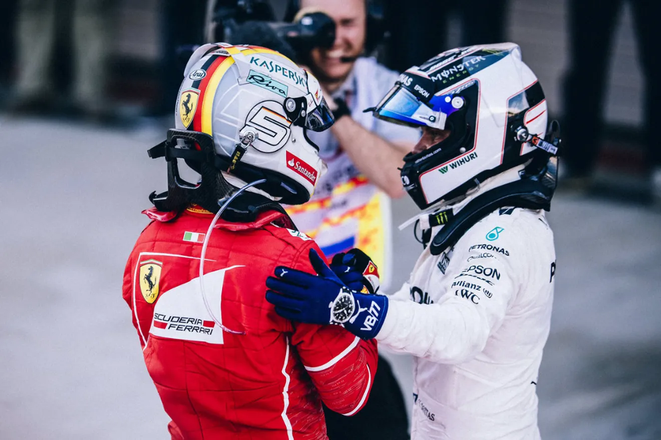 Vettel y Räikkönen "pierden la carrera" en la salida