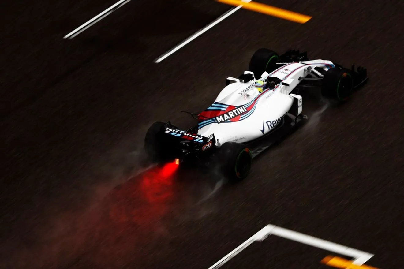 Stroll fuera de carrera y Massa desaparecido en un mal día de Williams