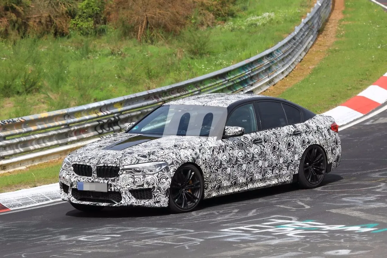 BMW M5 2018: el nuevo M5 F90 ultima su desarrollo en Nürburgring