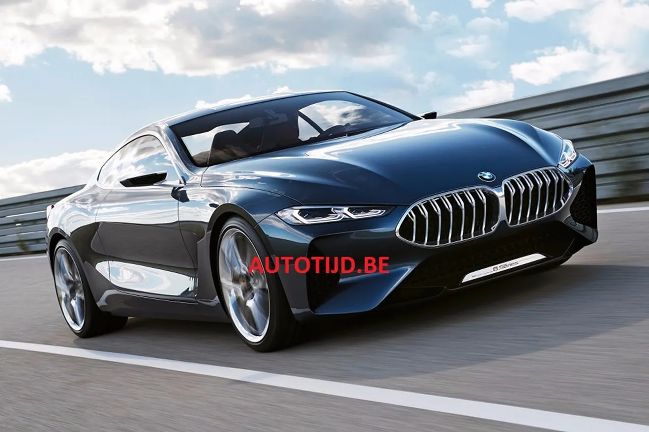 BMW Serie 8 Concept 2017: filtrado antes de su debut en Villa d’Este