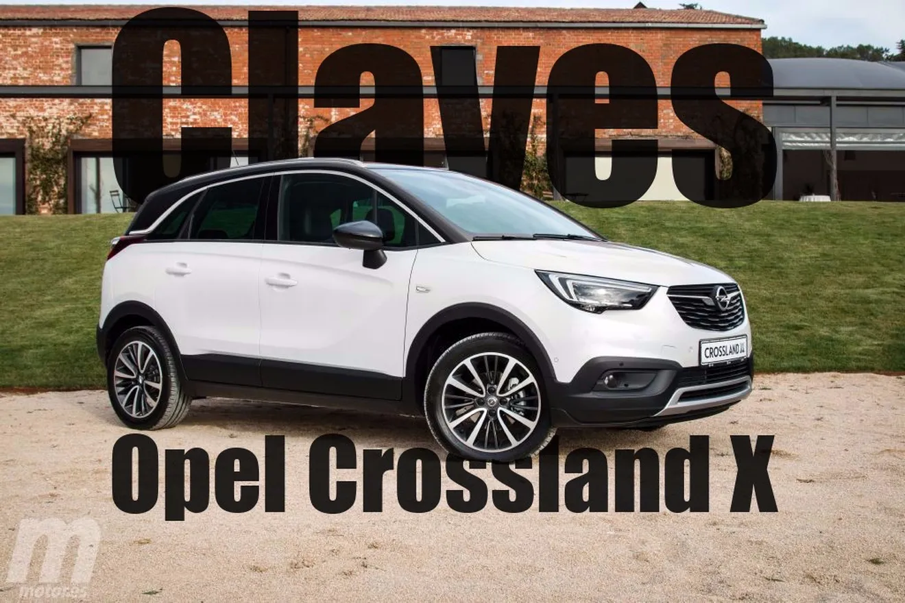 Las 4 claves del Opel Crossland X
