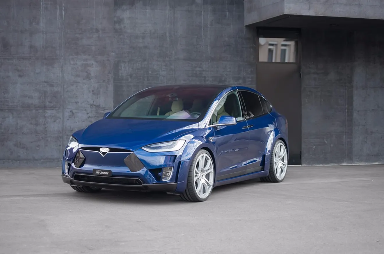 FAB Design presenta su nuevo kit de carrocería para el Tesla Model X