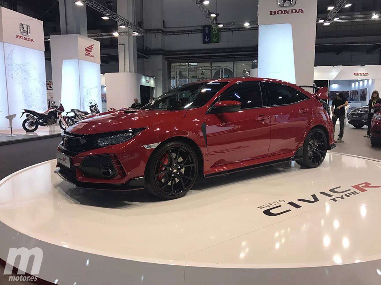El nuevo Honda Civic Type-R se estrena en nuestro país en el Automobile Barcelona