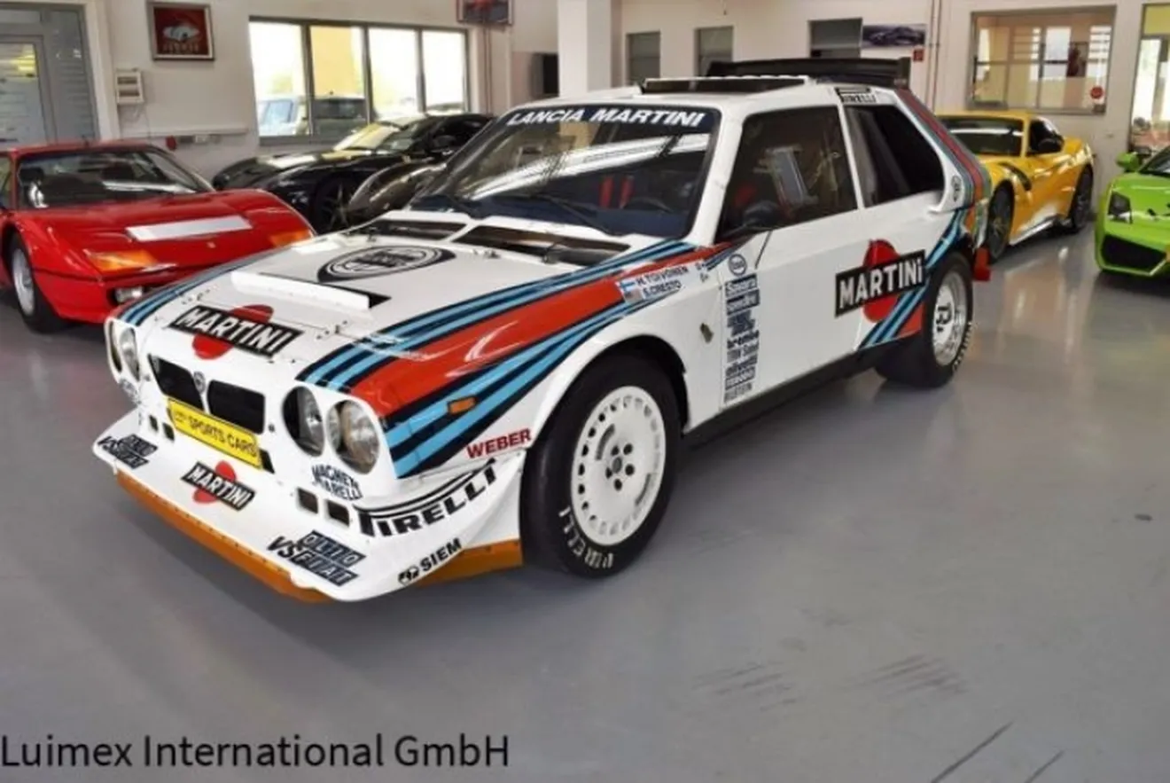 Un raro Lancia Delta S4 Rally ex Henri Toivonen a la venta en Alemania