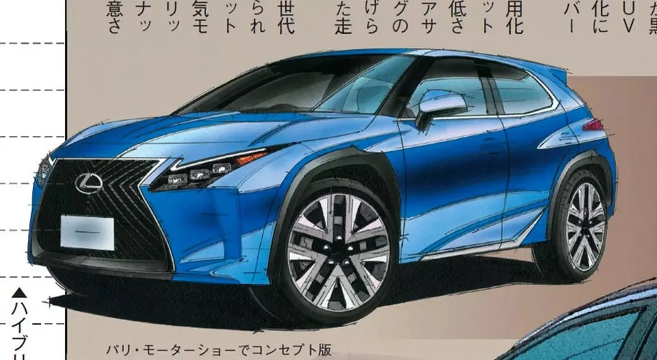 Lexus UX: la prensa japonesa afirma que llegará a finales de 2018