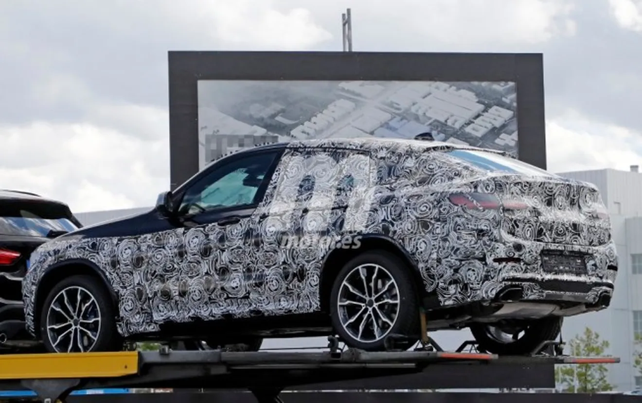 BMW X4 2018 - foto espía posterior