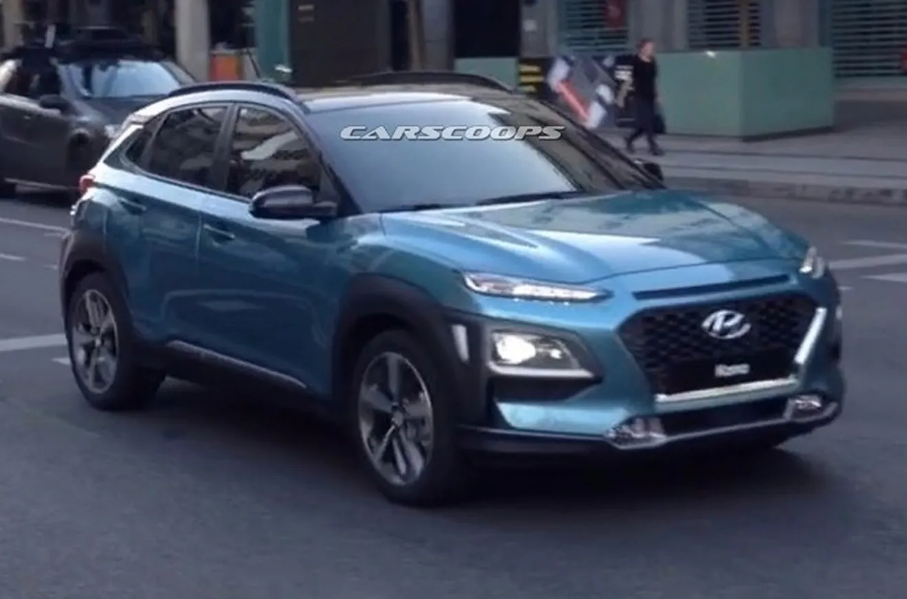 Hyundai Kona 2018 - foto espía