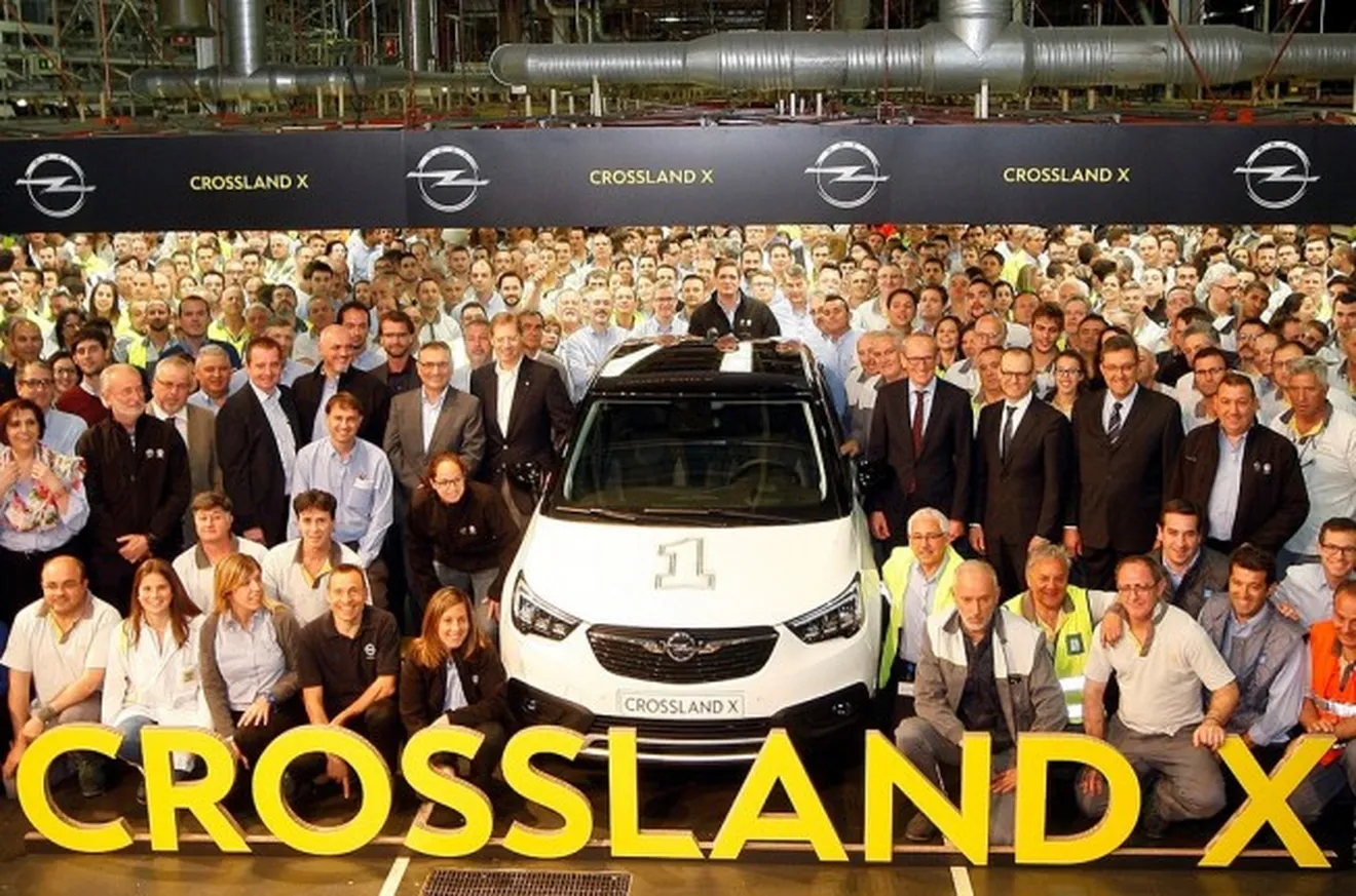 Opel Crossland X - producción