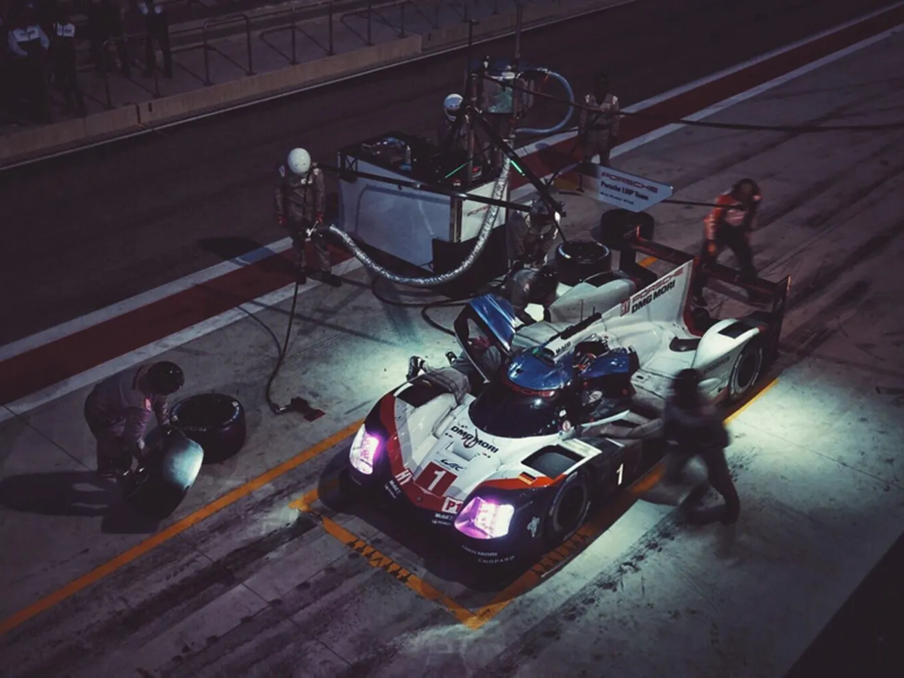 Porsche completa el test final de las 24 Horas de Le Mans