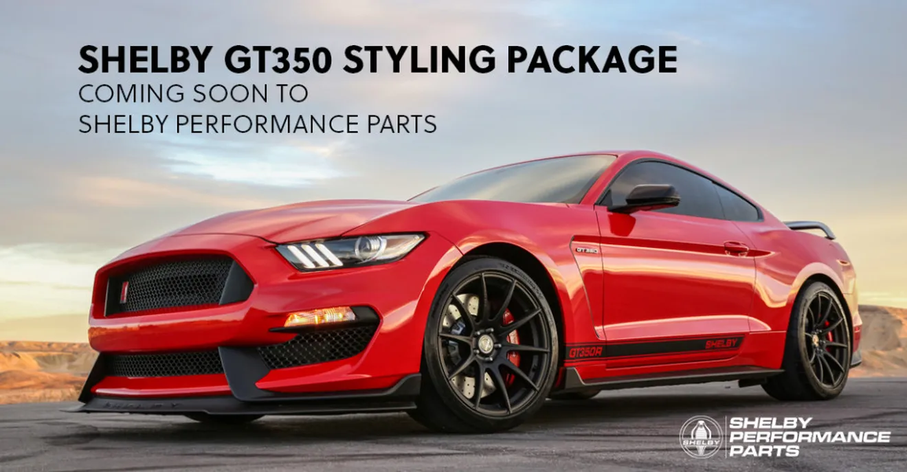 Shelby presenta nuevo kit estético para los Ford Mustang Shelby GT350