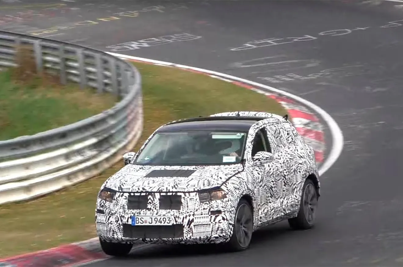 Vídeo espía del Volkswagen T-ROC 2018 a su paso por Nürburgring