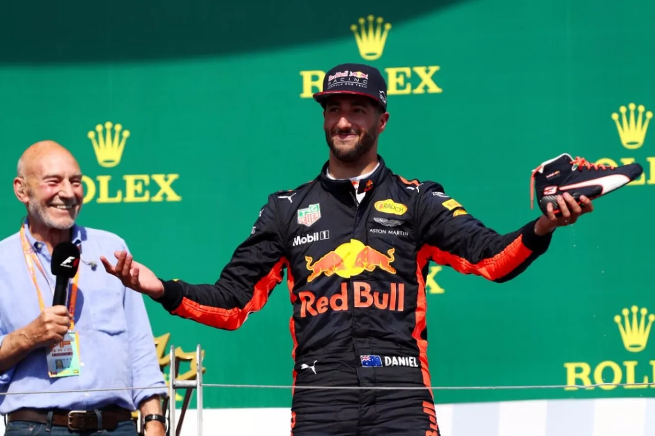 "Absoluta basura" para Verstappen y podio sufrido para Ricciardo