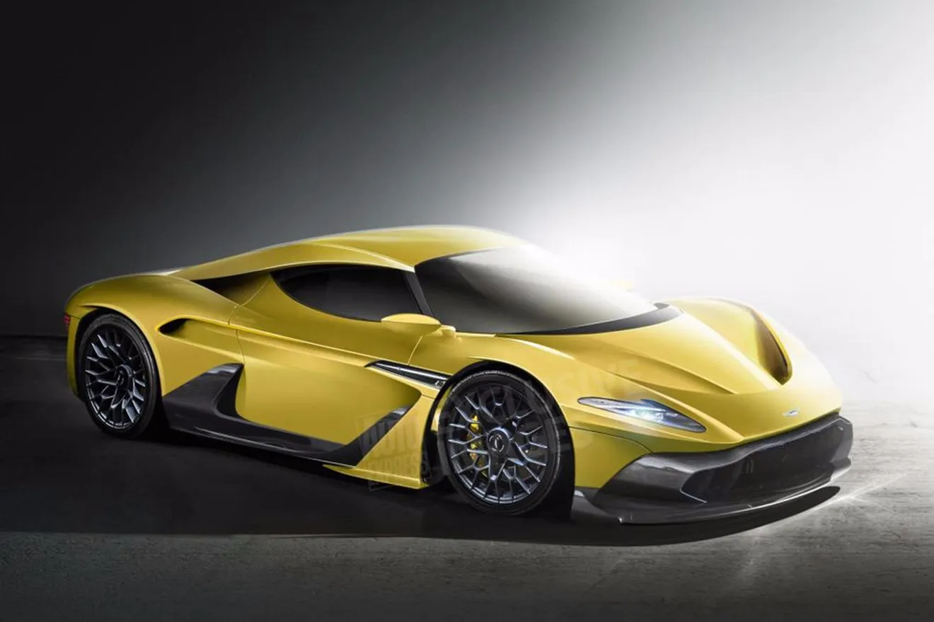 Aston Martin lanzará su nuevo superdeportivo de motor central en 2020