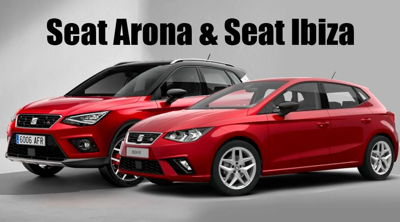 SEAT Arona vs SEAT Ibiza: comparativa visual de dos modelos muy relacionados