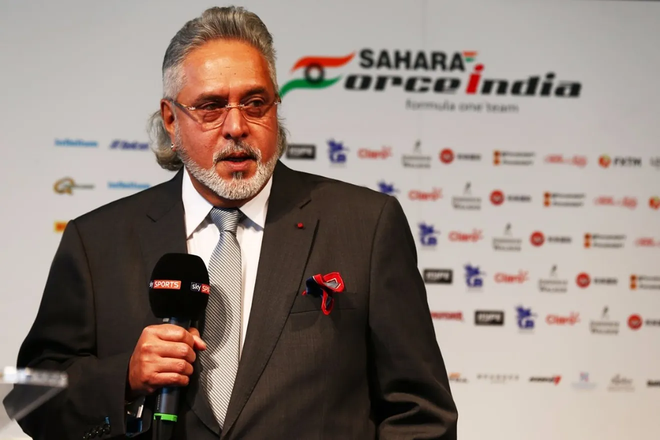 Mallya deja entrever un futurible cambio de nombre de Force India