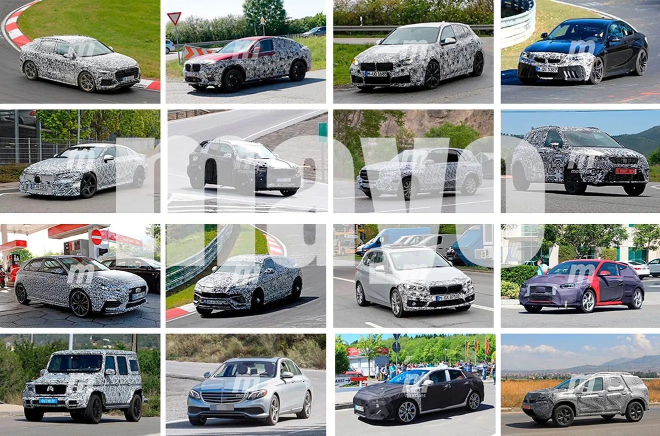 Dacia Duster 2018, BMW M2 CS 2018 y Audi Q8 2018: fotos espía Mayo 2017