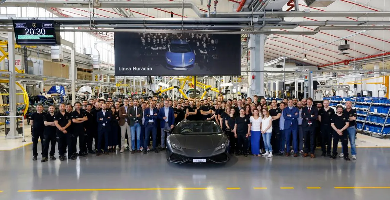 Lamborghini Huracán: ya se han fabricado 8.000 unidades en solo 3 años
