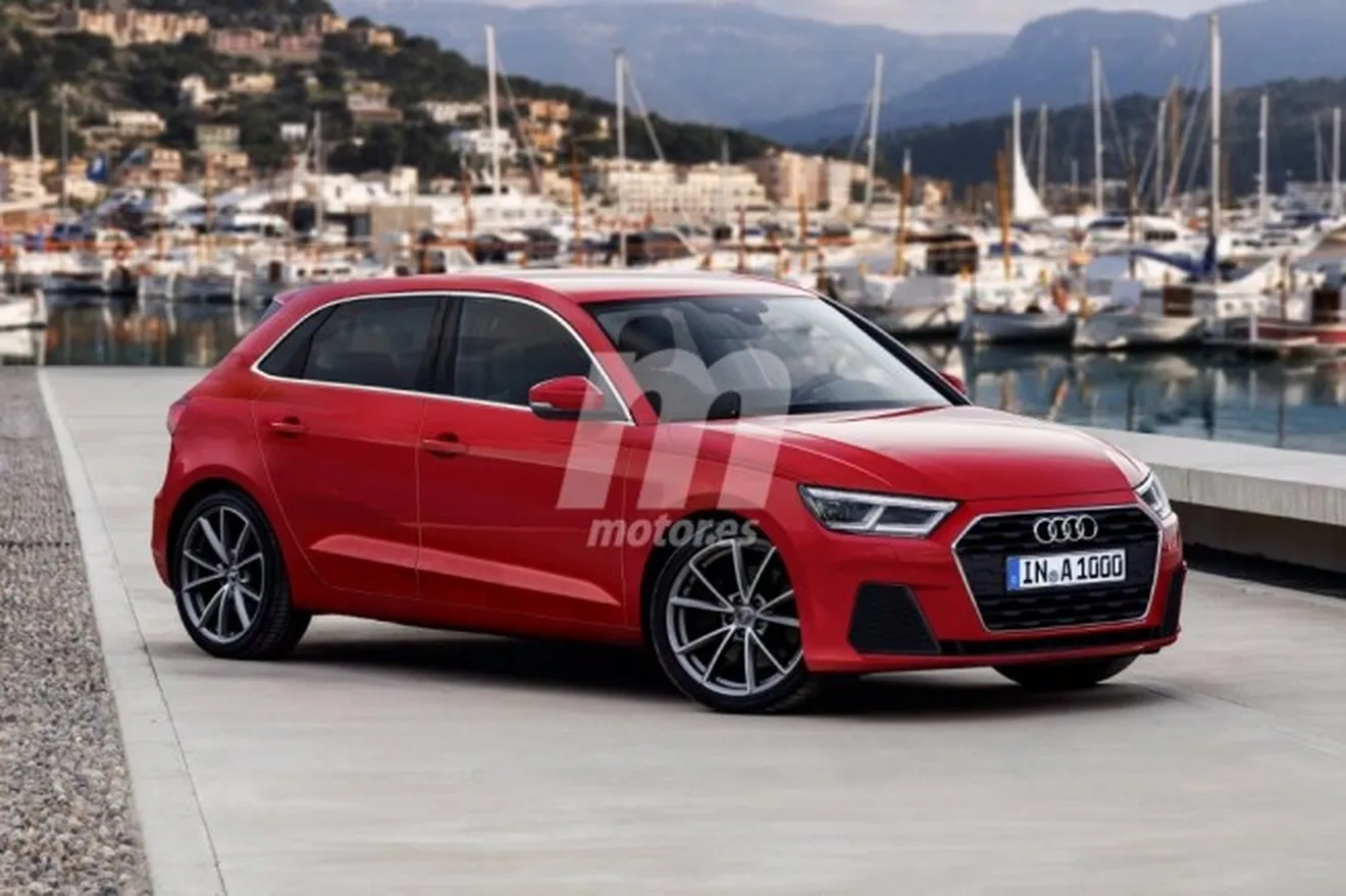 Audi A1 2018 - recreación