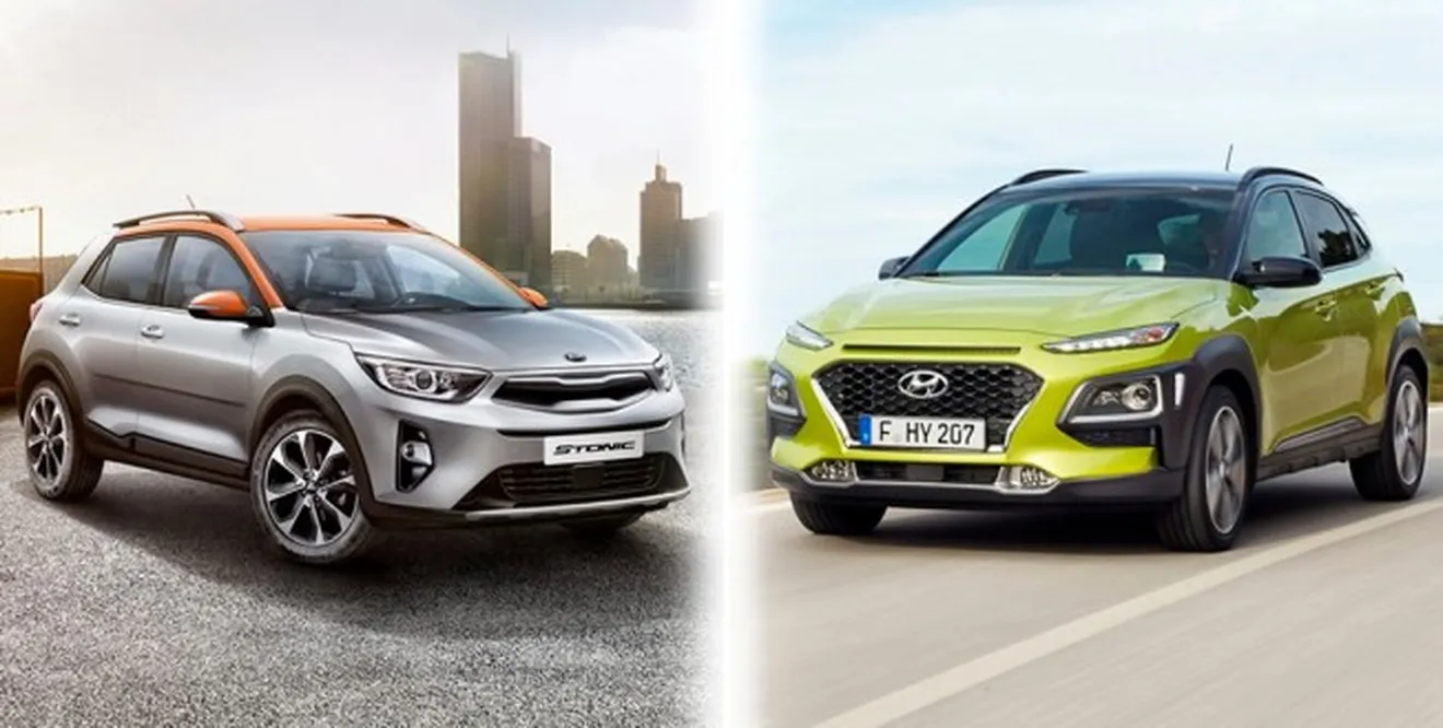 Kia Stonic y Hyundai Kona