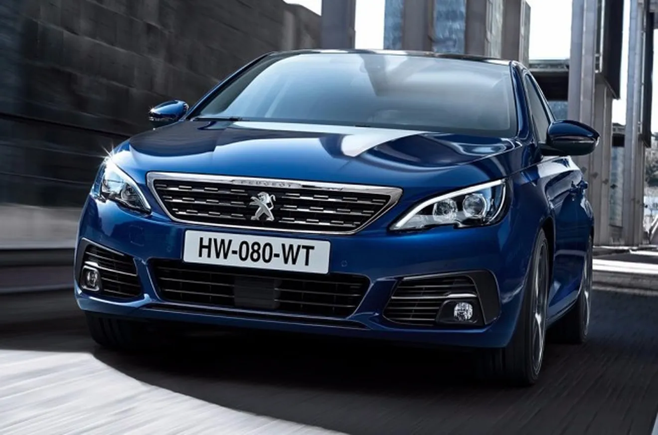 Peugeot 308 2018 - frontal