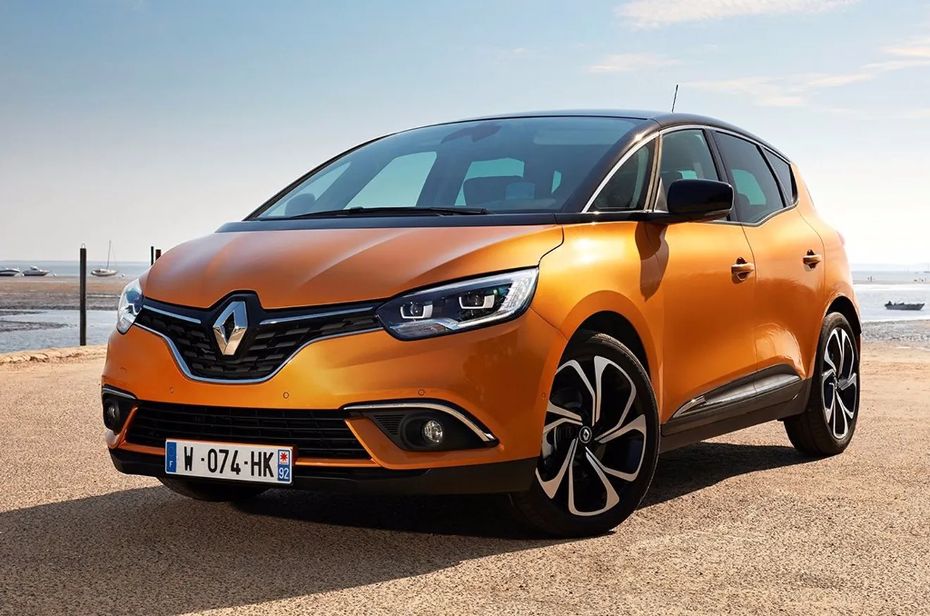 Renault Scénic 2017: el monovolumen recibe la versión híbrida