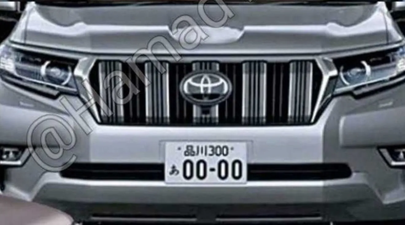 Toyota Land Cruiser 2018: filtradas las primeras imágenes del facelift