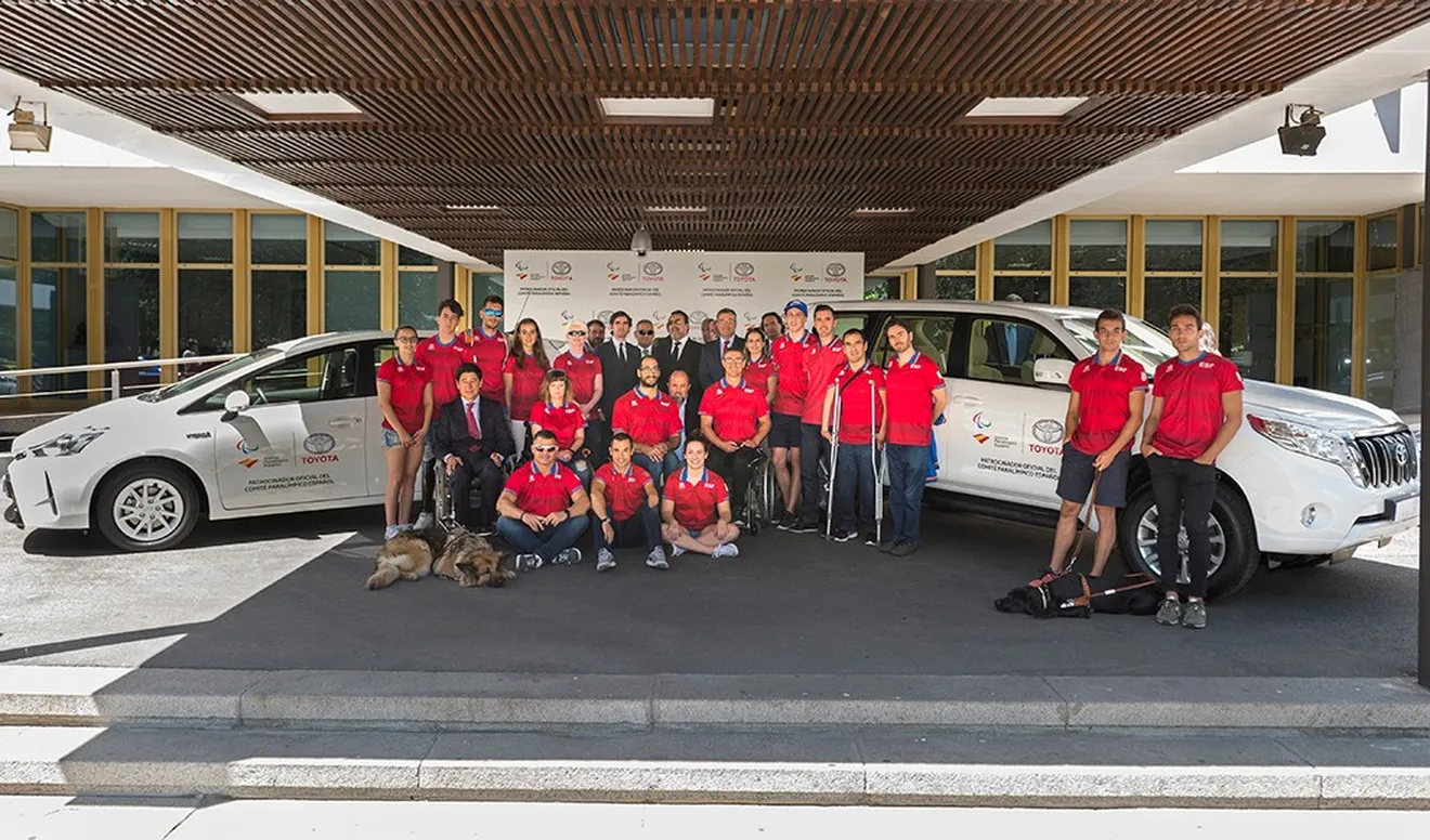 Toyota se convierte en uno de los principales patrocinadores del Comité Paralímpico español