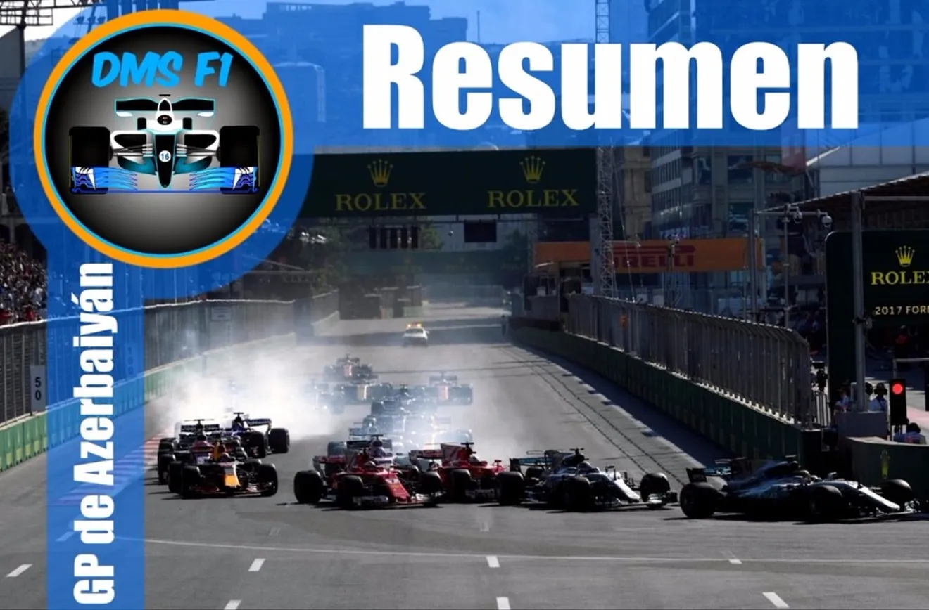 [Vídeo] Resumen del GP de Azerbaiyán F1 2017