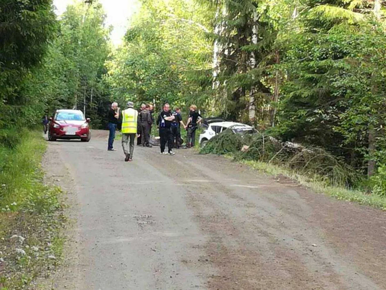 Accidente de Sébastien Ogier en su test en Finlandia