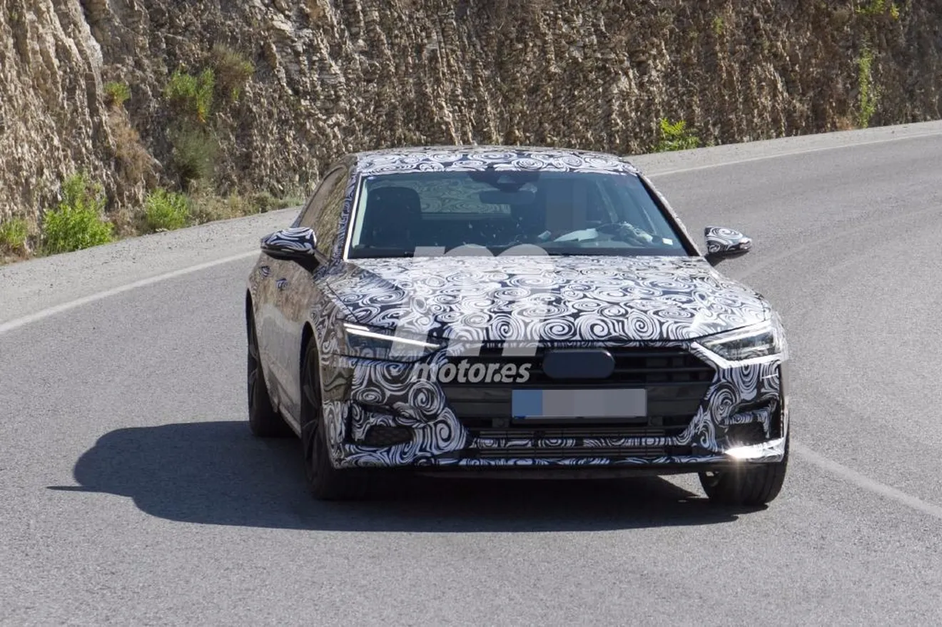El nuevo Audi A7 Sportback 2018 durante sus pruebas en video