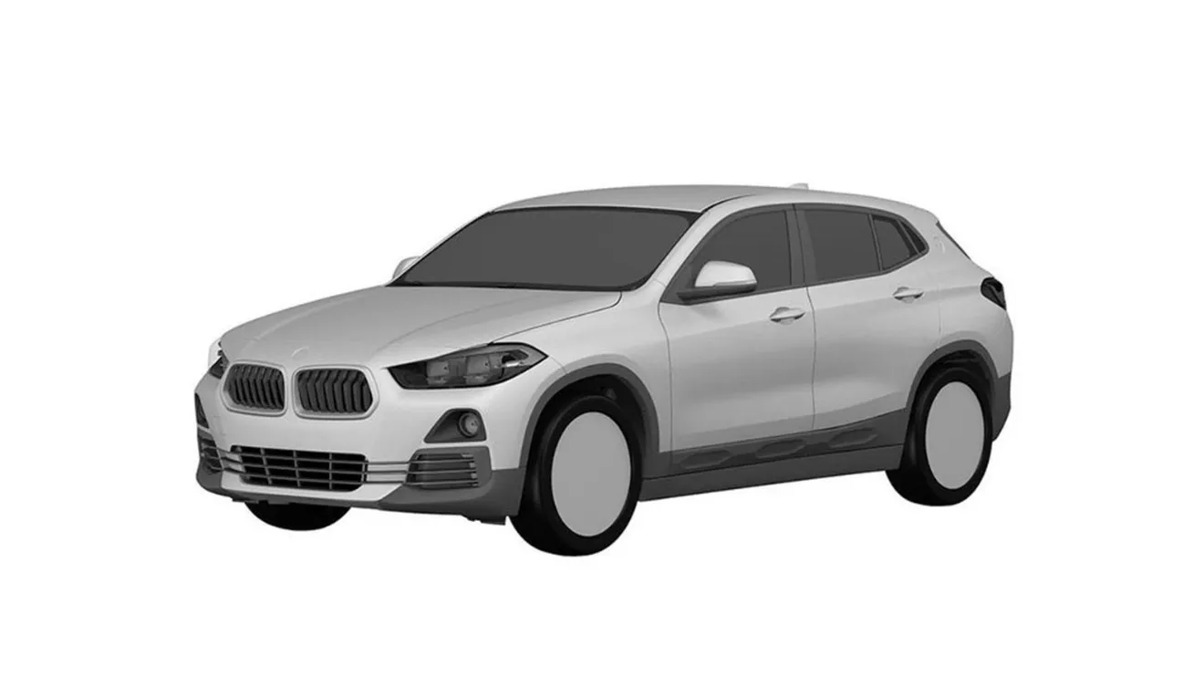 BMW X2: los bocetos de patente nos revelan su diseño definitivo